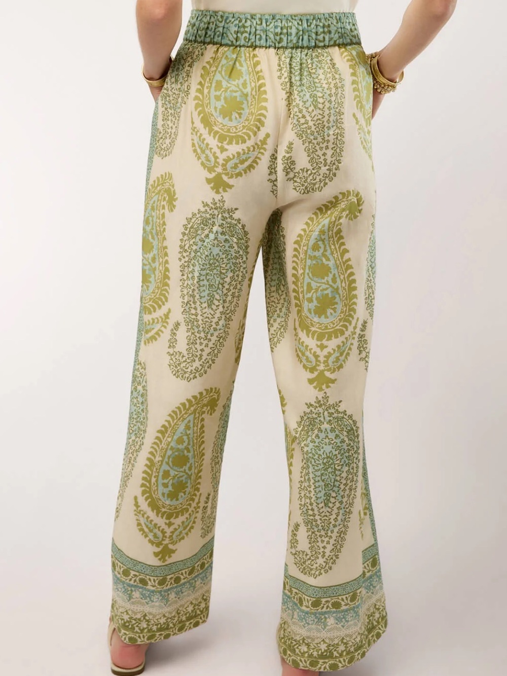 Resort Palazzo Pant Heritage Boho Paisley - Picture 2 of 6